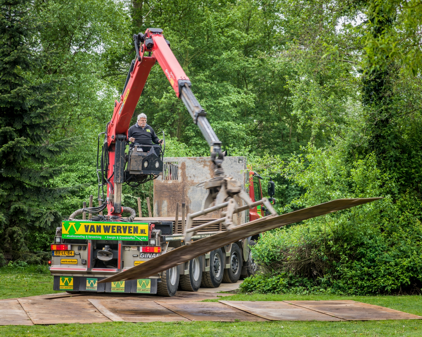 Rijplaten en Draglineschotten