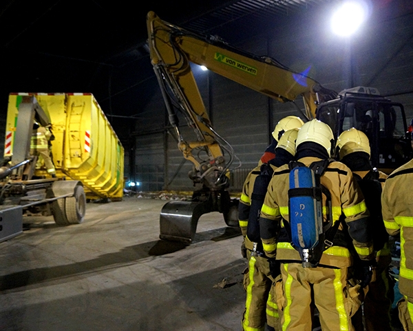 Brandweeroefening Van Werven Oldebroek