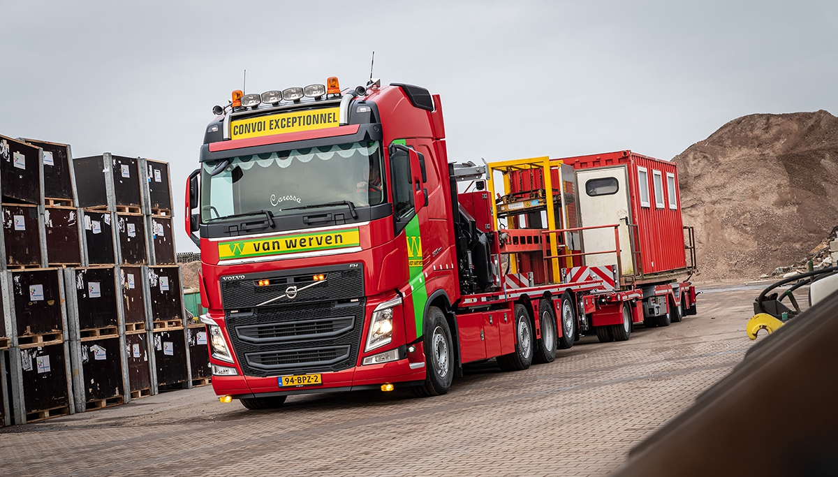 Eerste Volvo FH-trucks voor Van Werven