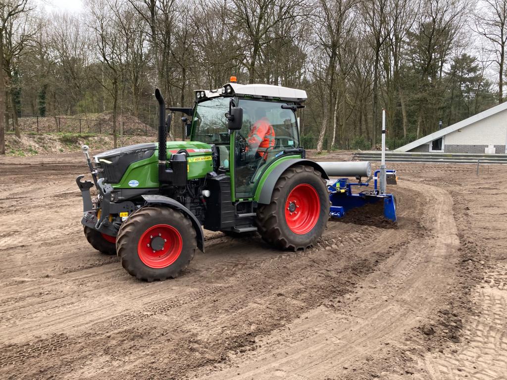 Smalspoor trekker met kilver