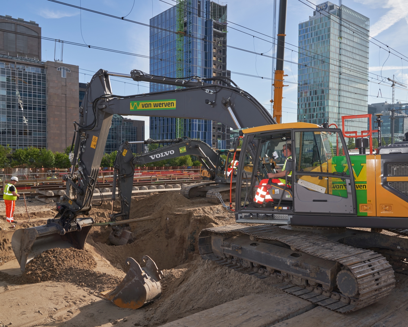 Weekendwerk op de Zuidas: 'het leek een militaire operatie'