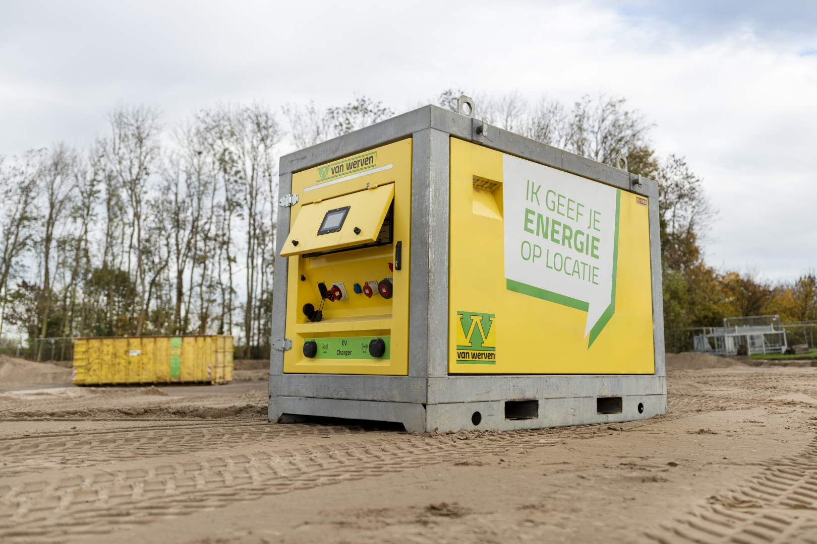 Powerhub: de oplossing voor emissieloos werken bij netcongestie