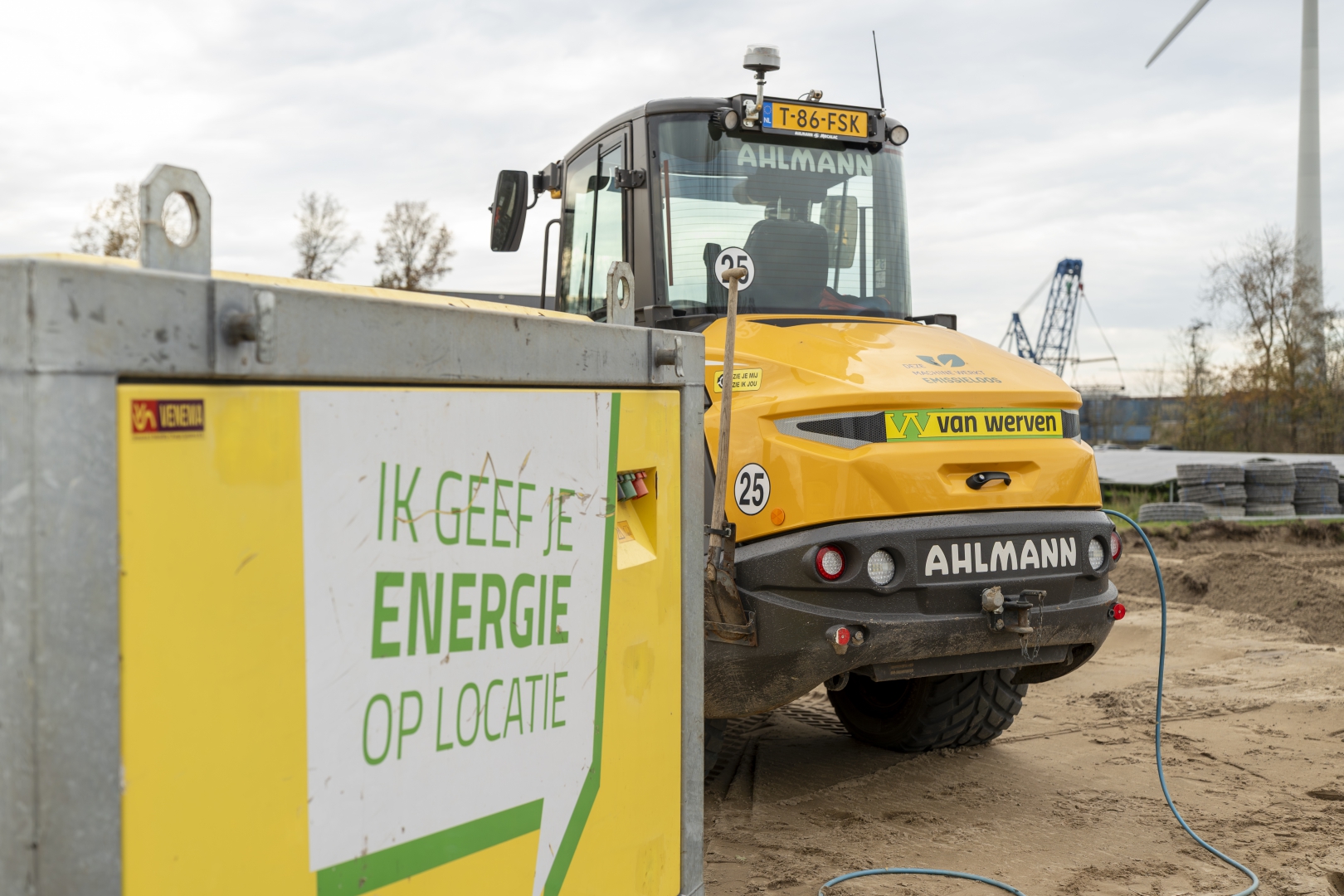 Powerhub: de oplossing voor emissieloos werken bij netcongestie