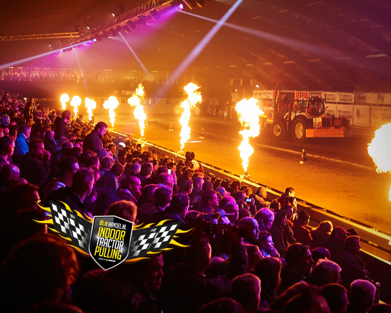 Van Werven staat klaar voor Indoor Tractor Pulling 2019