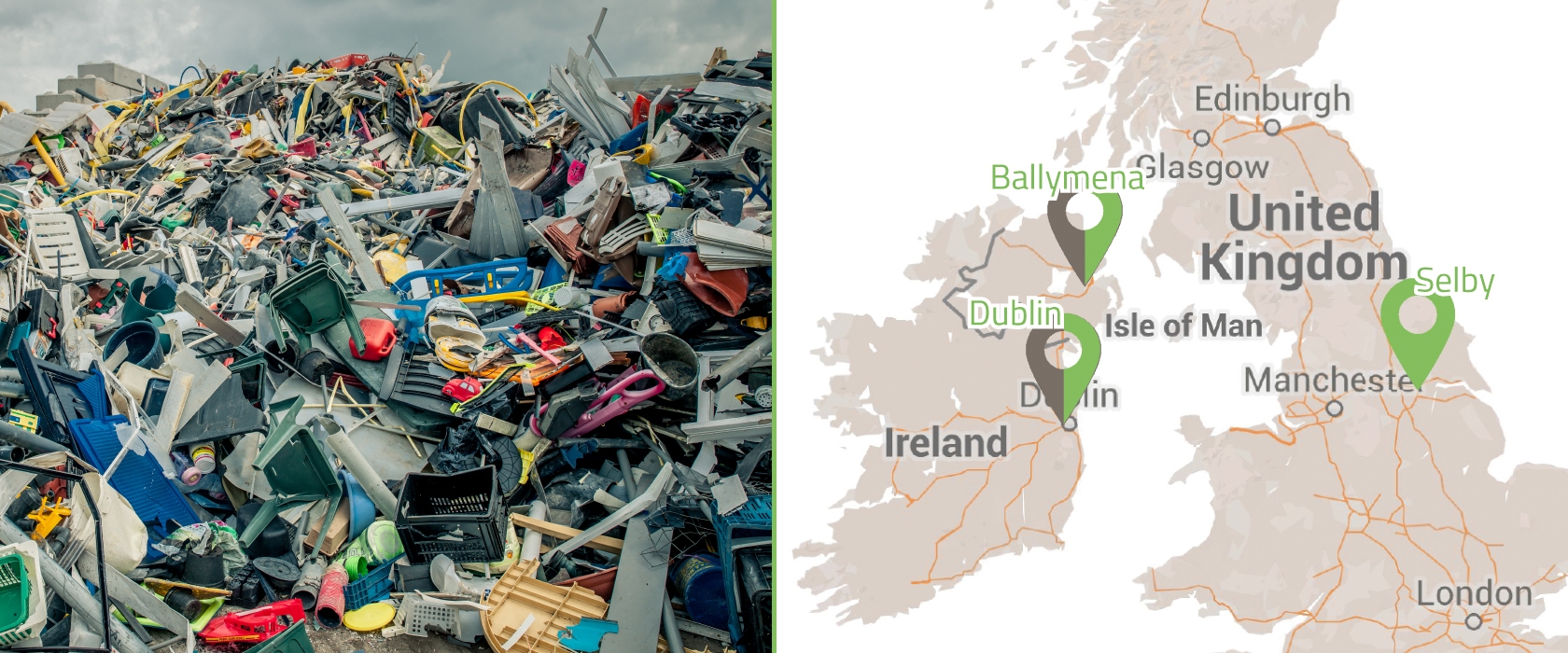 Van Werven start plastic recycling activiteiten in Ierland