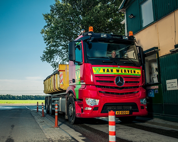 Vervanging weegbrug Recycling Van Werven Harderwijk