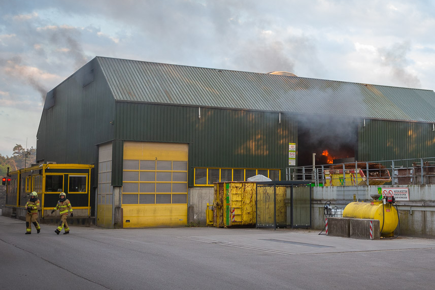 Warmtecamera’s voorkomen grote brand recycling Oldebroek